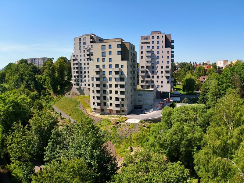 Pronájem bytu 3kk V2-27 s balkonem a krytým parkovacím stáním - Liberec - Staré Pavlovice, ul. Polní