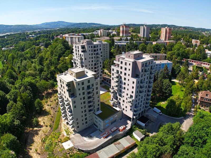 Pronájem bytu 3kk s balkonem a krytým parkovacím stáním - Liberec - Staré Pavlovice, ul. Polní