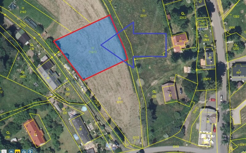 Prodej slunného stavebního pozemku ve Smržově u Českého Dubu