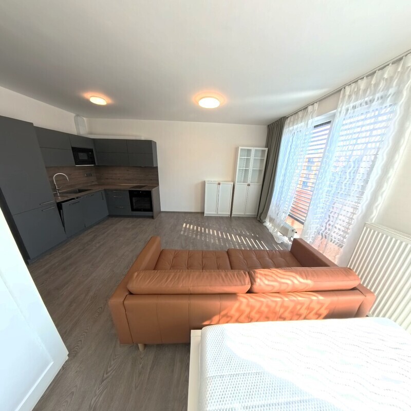 Pronájem vybaveného bytu 1+kk v Liberci, ulice Na Perštýně