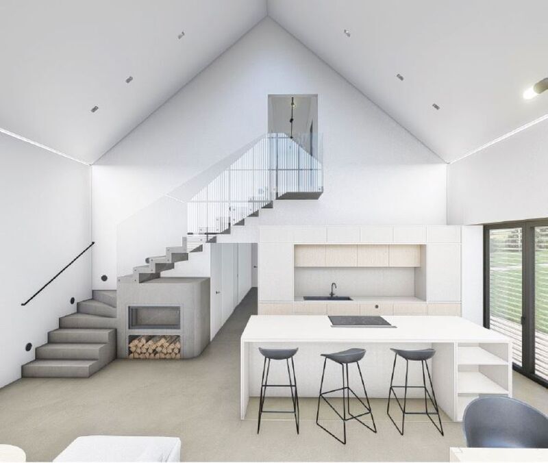 Prodej stavebního pozemku s projektem a stavebním povolením v Albrechticích u Frýdlantu