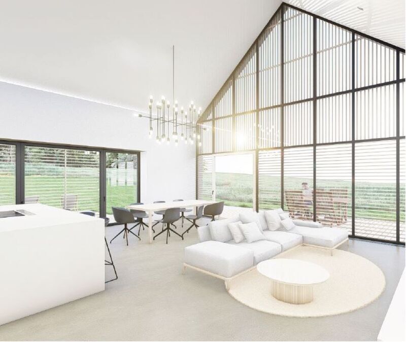 Prodej stavebního pozemku s projektem a stavebním povolením v Albrechticích u Frýdlantu