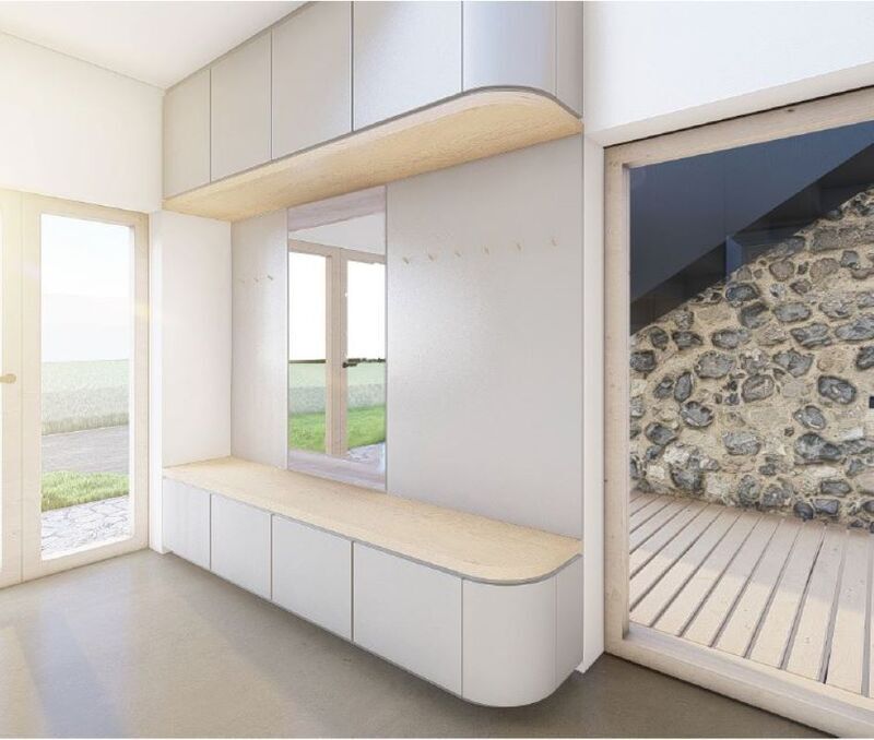 Prodej stavebního pozemku s projektem a stavebním povolením v Albrechticích u Frýdlantu