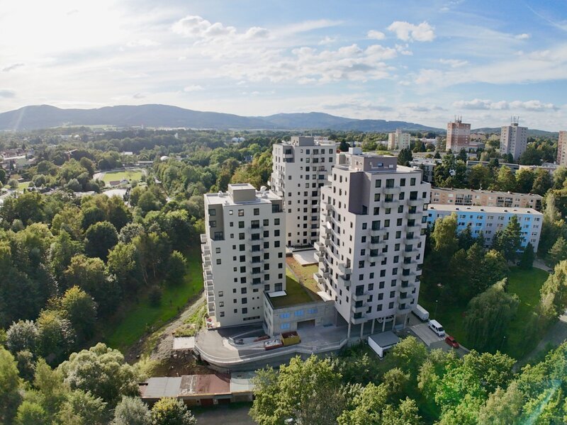 Pronájem bytu 3kk s balkonem a krytým parkovacím stáním - Liberec - Staré Pavlovice, ul. Polní