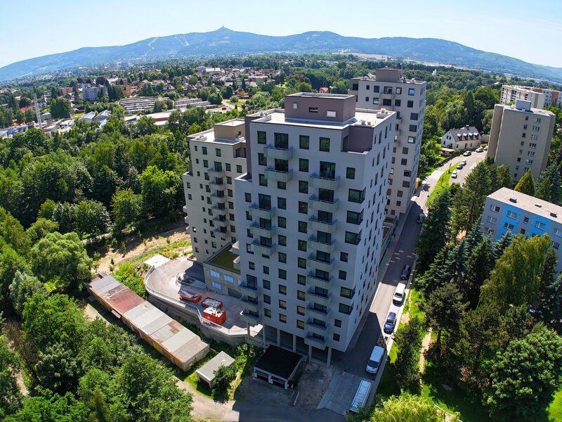 Prodej nového bytu 3+kk v Liberci, Polní ulice