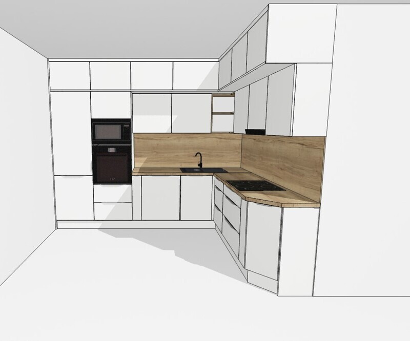 Pronájem bytu 2+kk s terasou a krytým parkovacím stáním - Liberec - Staré Pavlovice, ul. Polní