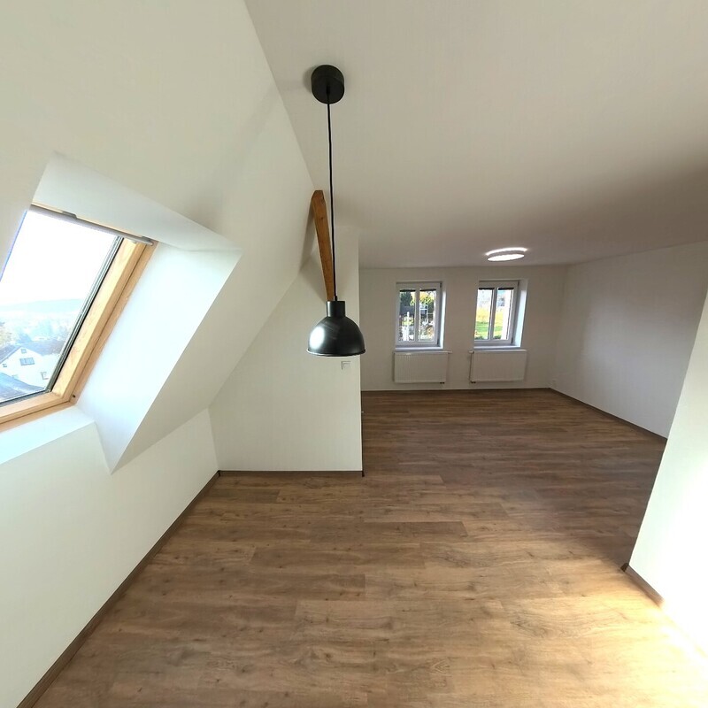 Pronájem podkrovního bytu v Liberci, ul. Skutečská - Ruprechtice