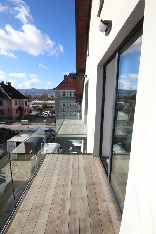 Pronájem luxusního bytu 2+kk s balkonem v Liberci, ul. Pavlovická